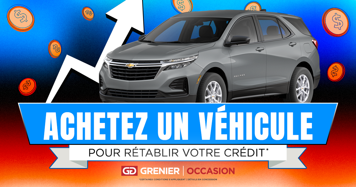 RÉTABLISSEZ VOTRE CRÉDIT !