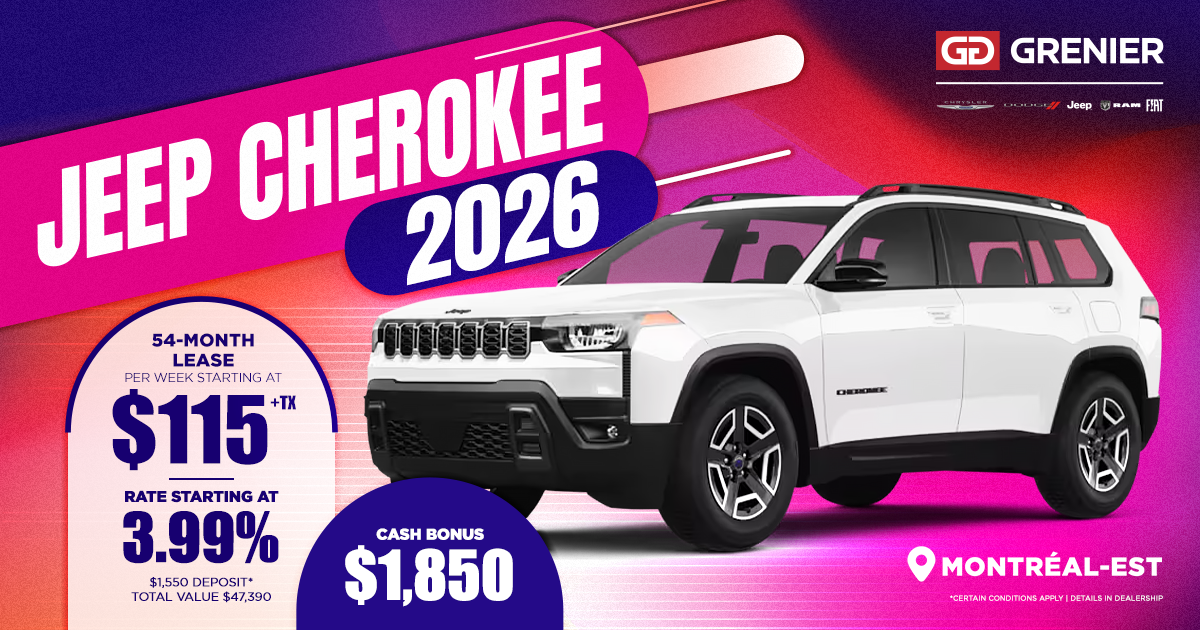 2026 CHEROKEE JEEP !