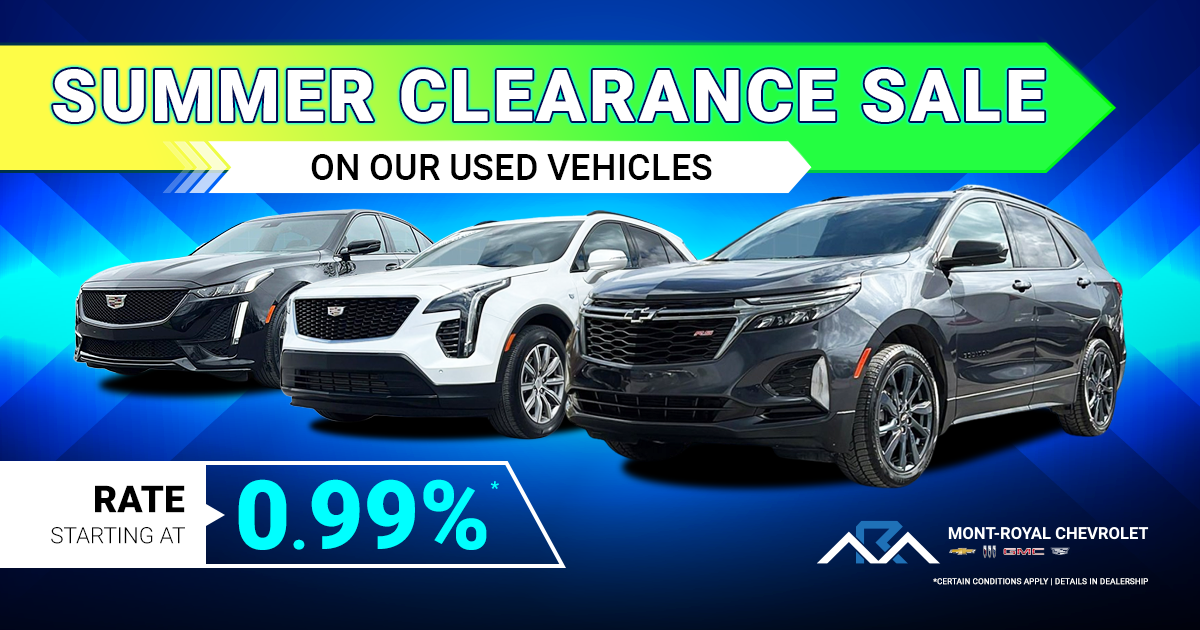SUMMER CLEARANCE ON OUR USED VEHICLES !