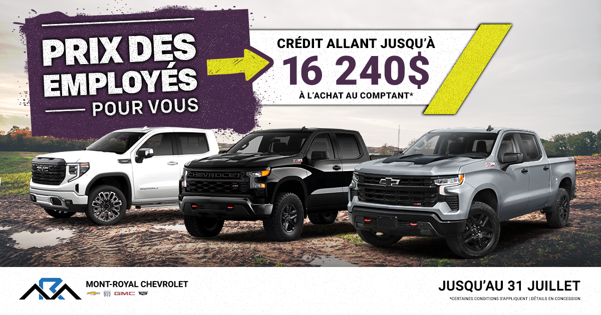 ÉVÉNEMENT PRIX DES EMPLOYÉS POUR VOUS !