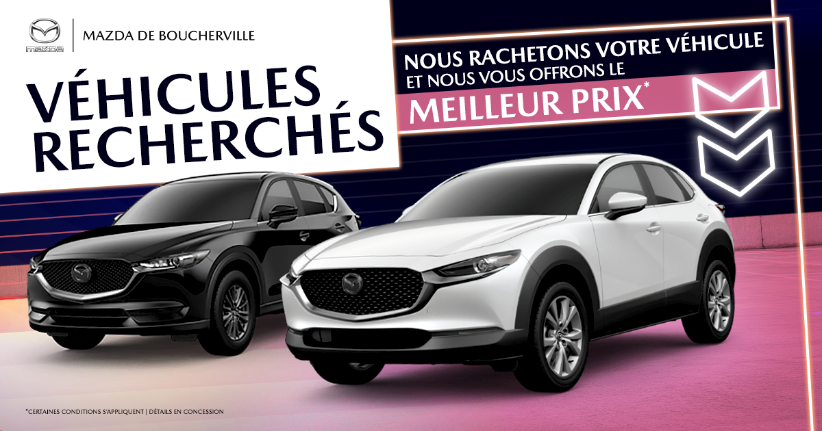 VÉHICULES RECHERCHÉS !
