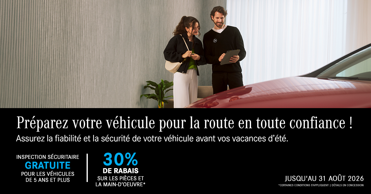 PRÉPAREZ VOTRE VÉHICULE POUR LA ROUTE !