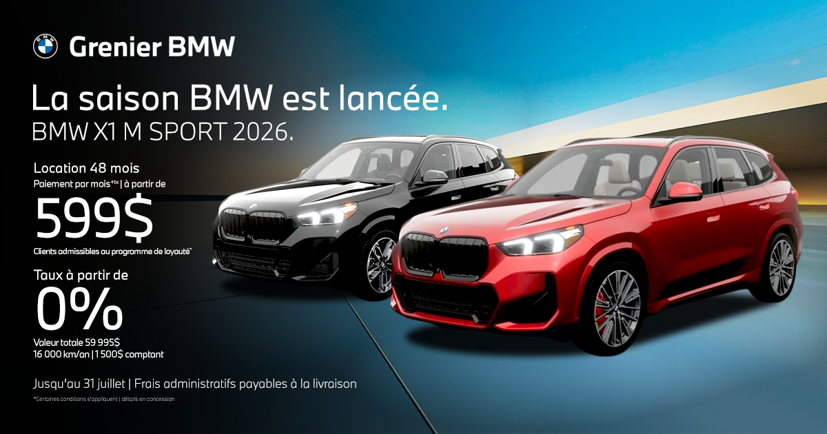 LA SAISON BMW EST LANCÉE !