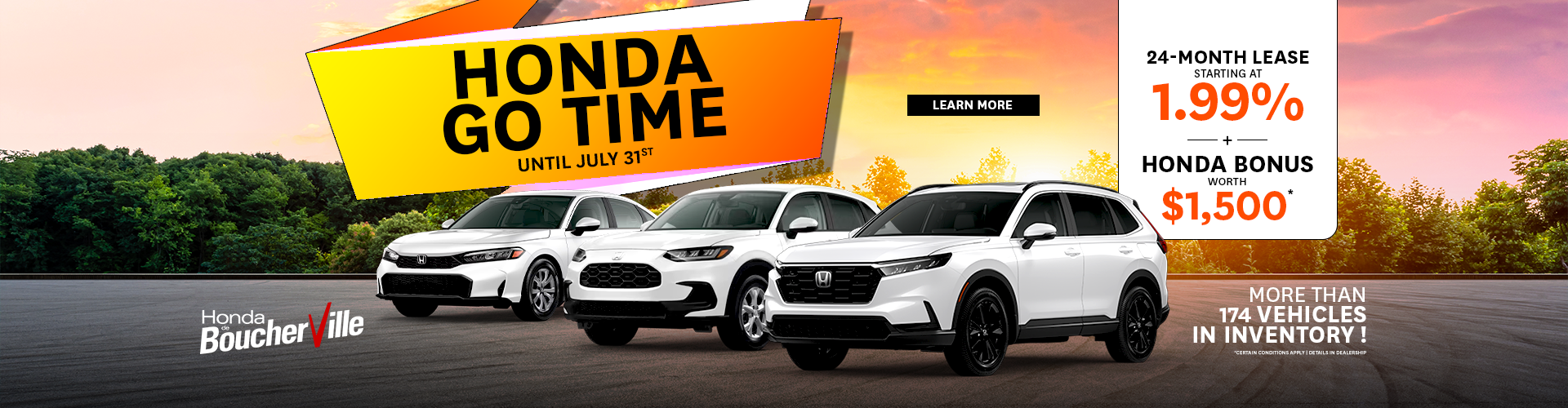 HONDA GO TIME !
