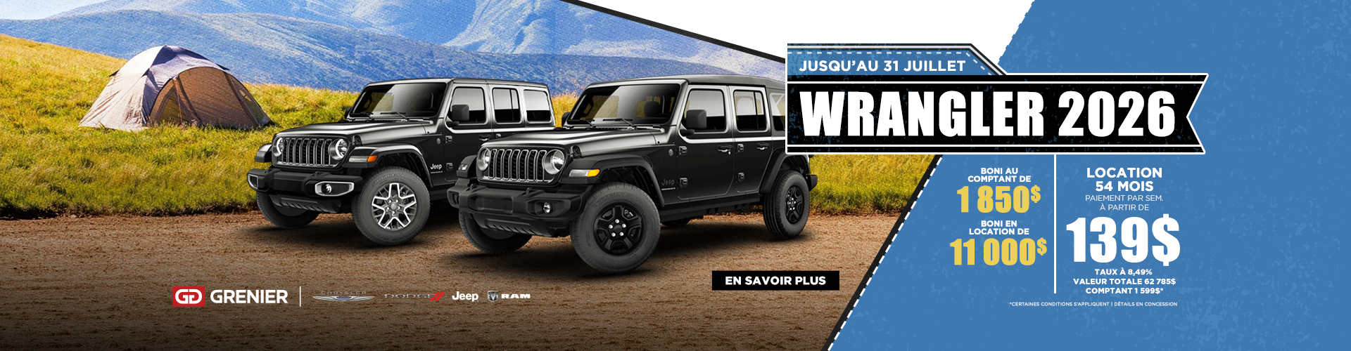 WRANGLER 2026 ! WRANGLER 2026 !