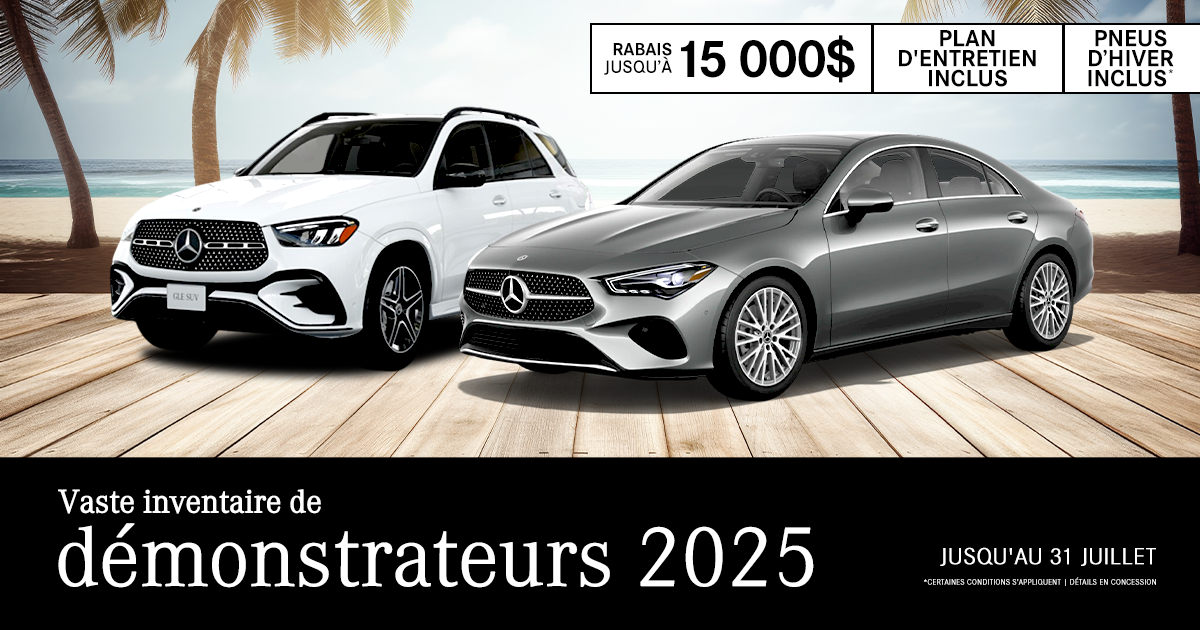 DÉMONSTRATEURS 2025 !
