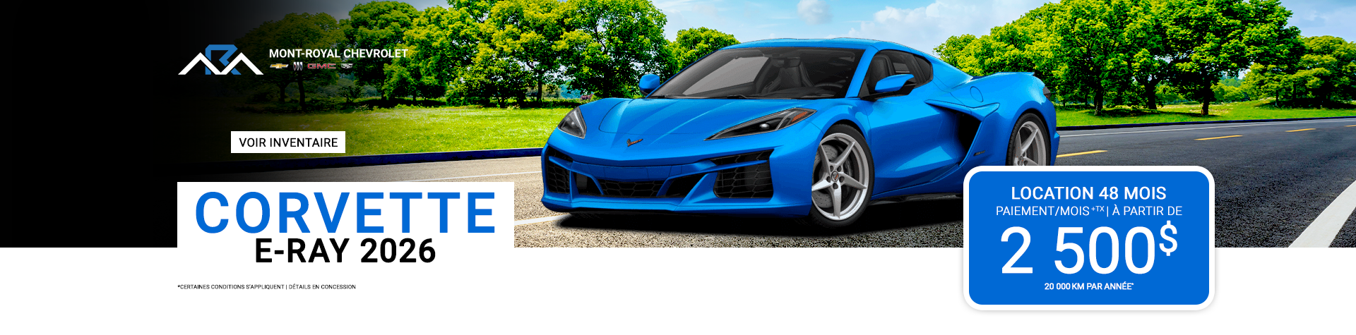 CORVETTE E-RAY 2026 !