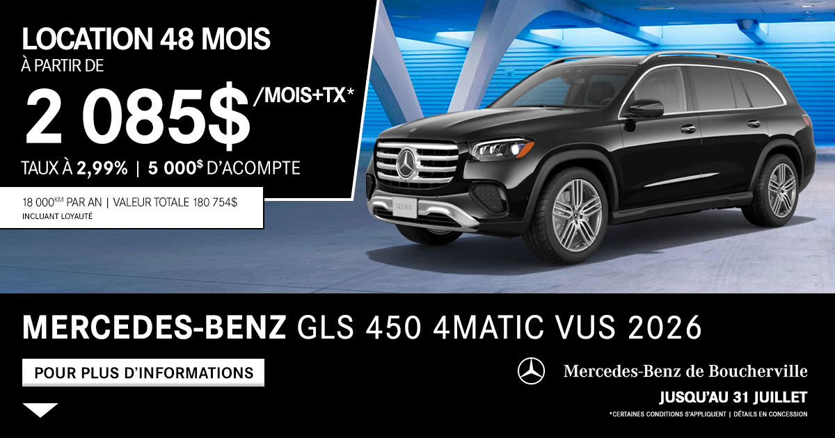 GLS 450 4MATIC VUS 2026