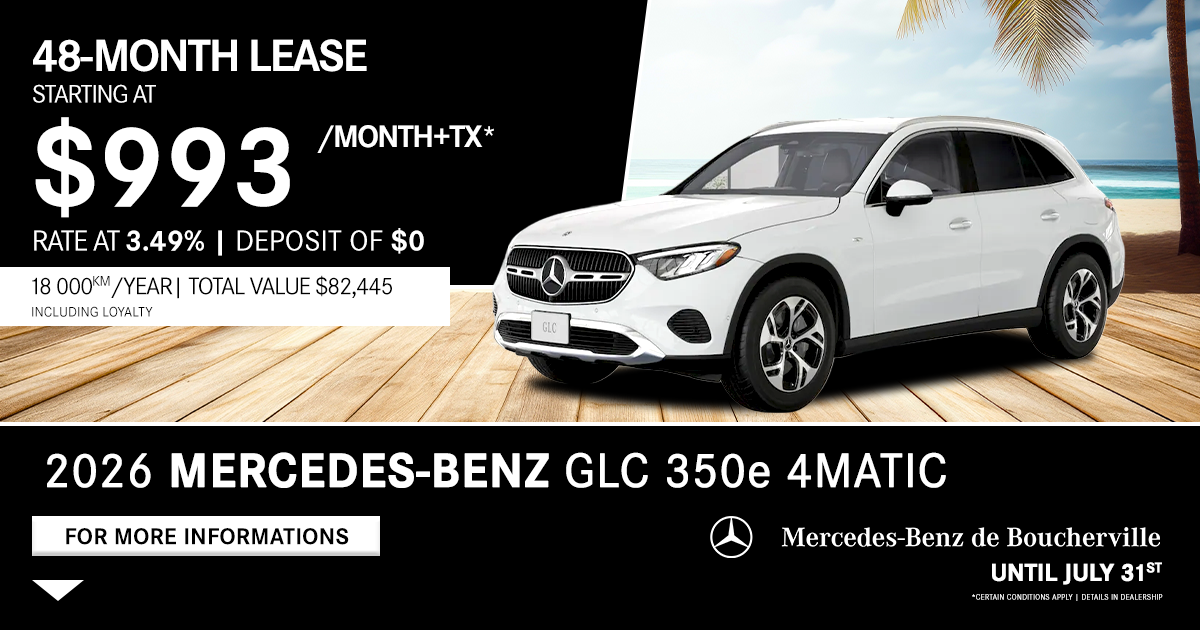 2026 GLC 350e 4MATIC SUV