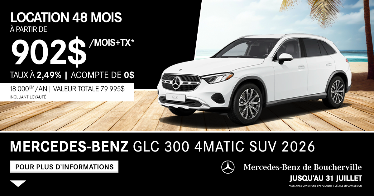 GLC 300 4MATIC SUV 2026