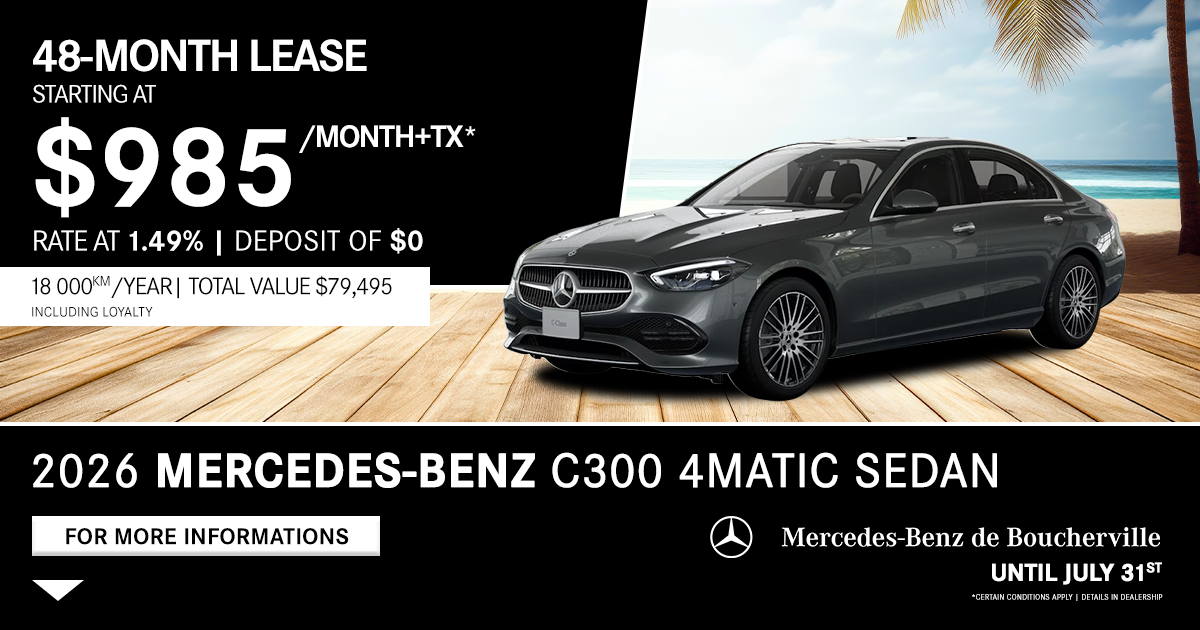 2026 C300 4MATIC SEDAN