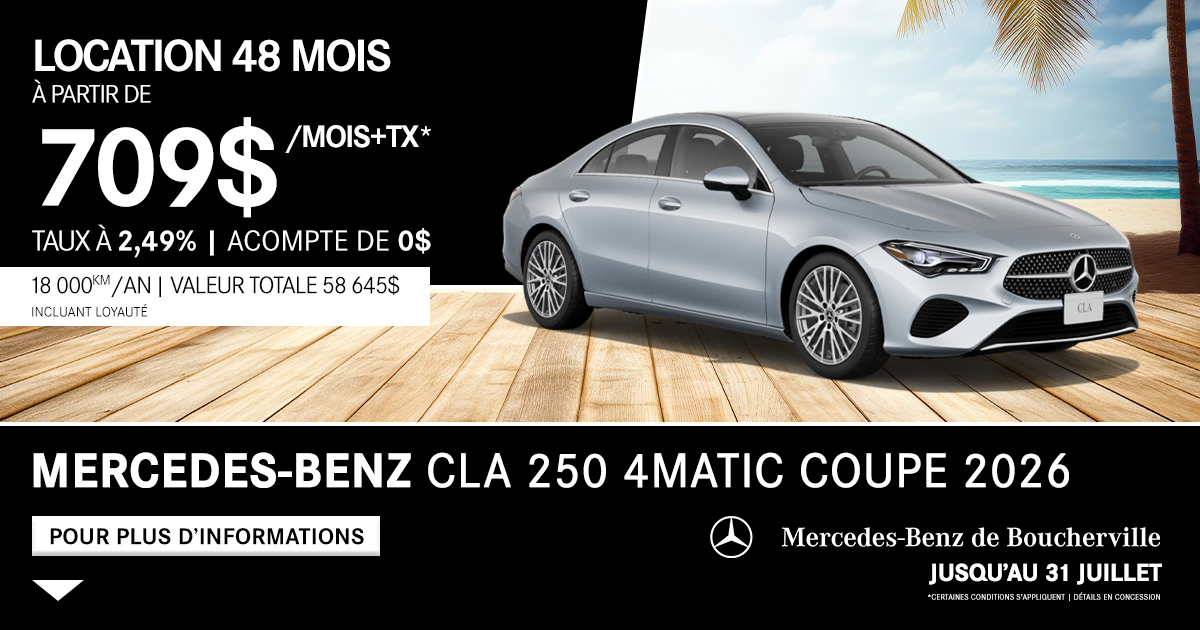 CLA 250 4MATIC COUPE 2026