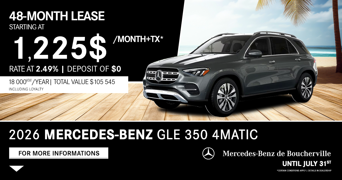 2026 GLE 350 4MATIC!