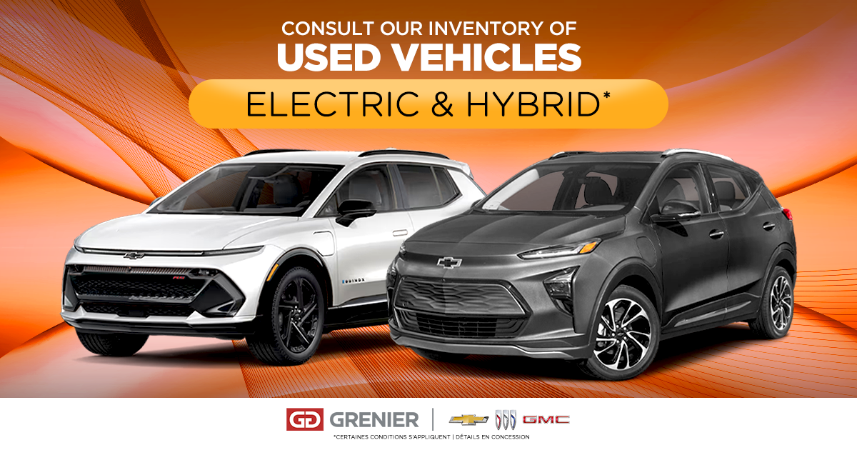USED ELECTRIC AND HYBRID VEHICLES !