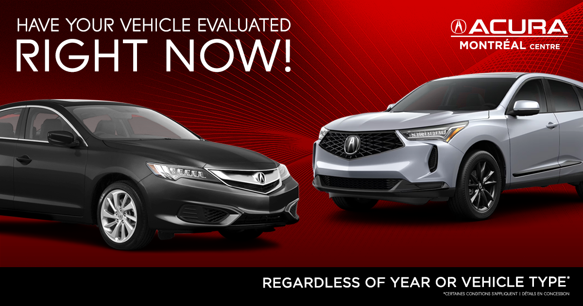 GET YOUR VEHICLE EVALUATED !