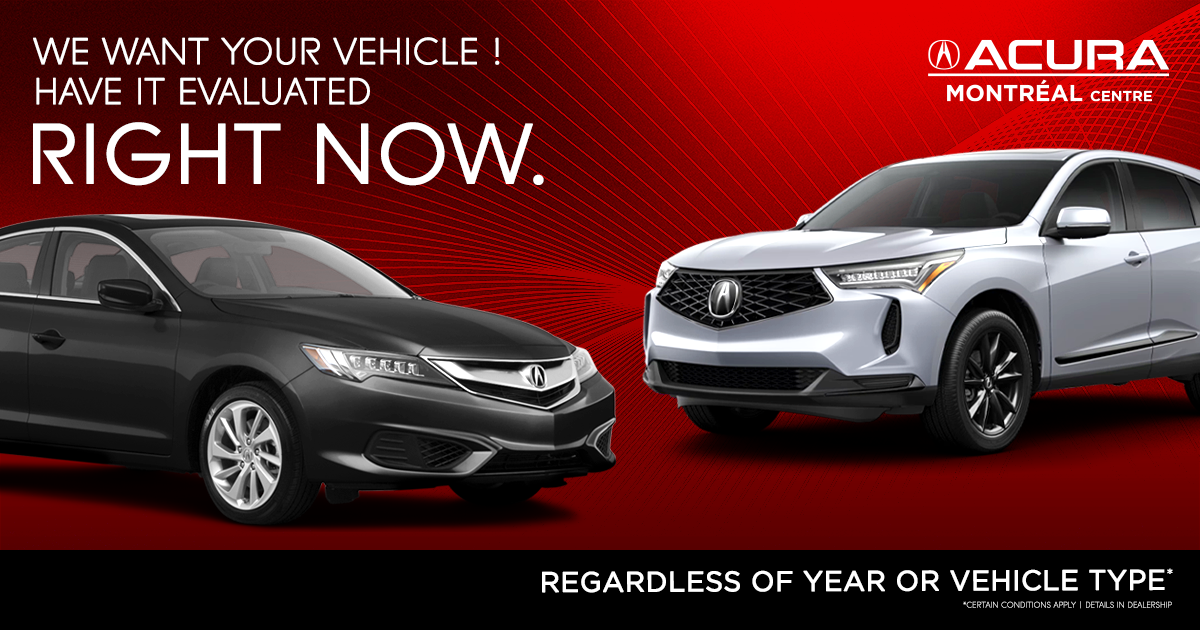 GET YOUR VEHICLE EVALUATED !