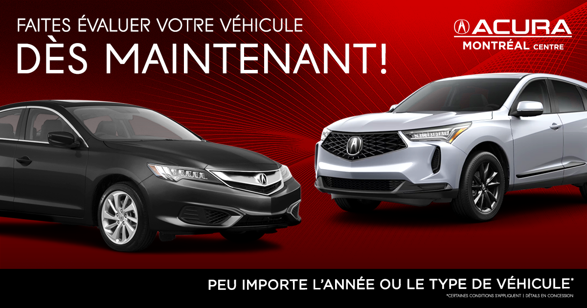 FAITES ÉVALUER VOTRE VÉHICULE !