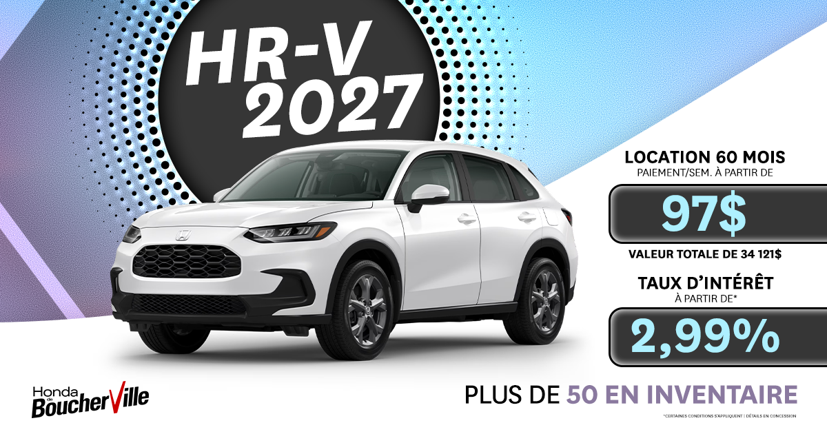 HR-V 2027 !