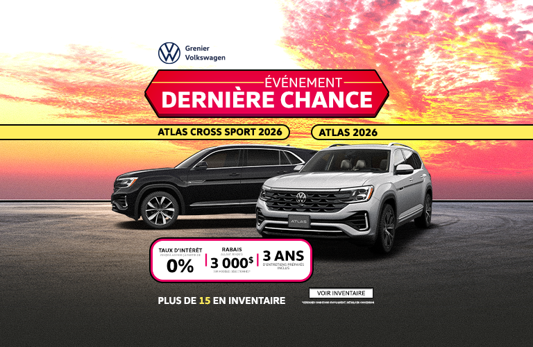 ÉVÉNEMENT DERNIÈRE CHANCE !