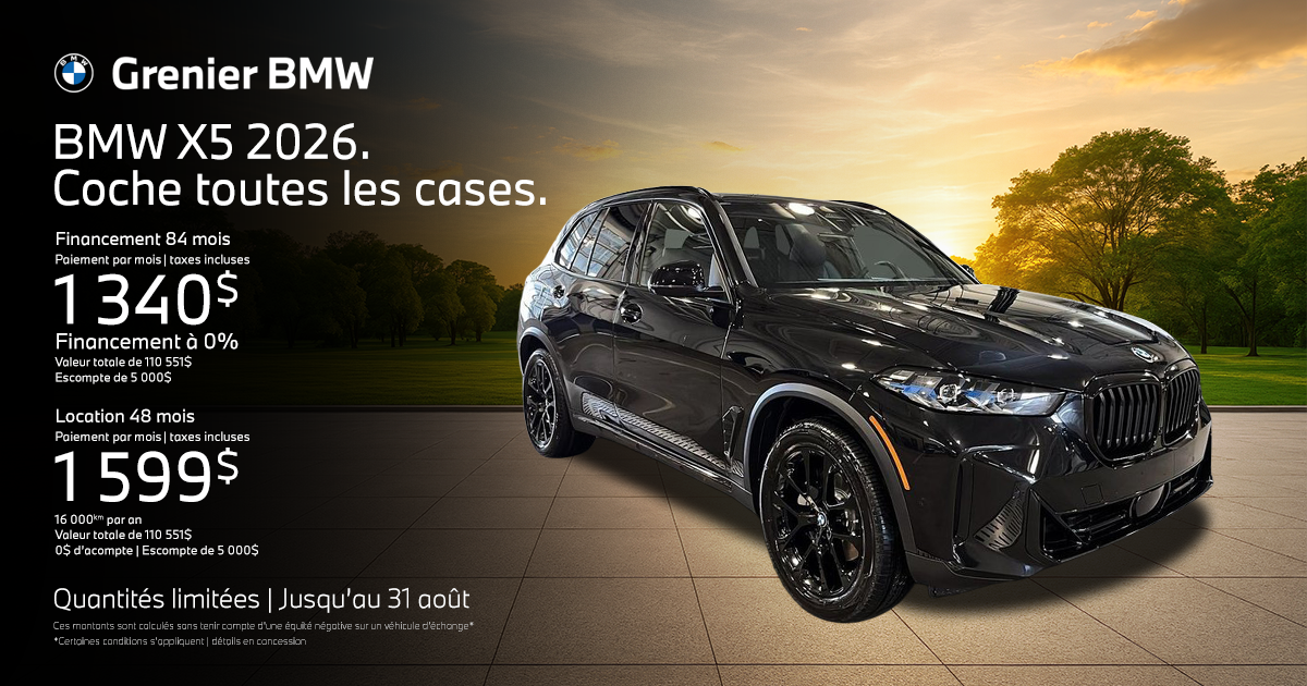 BMW X5 2026 !