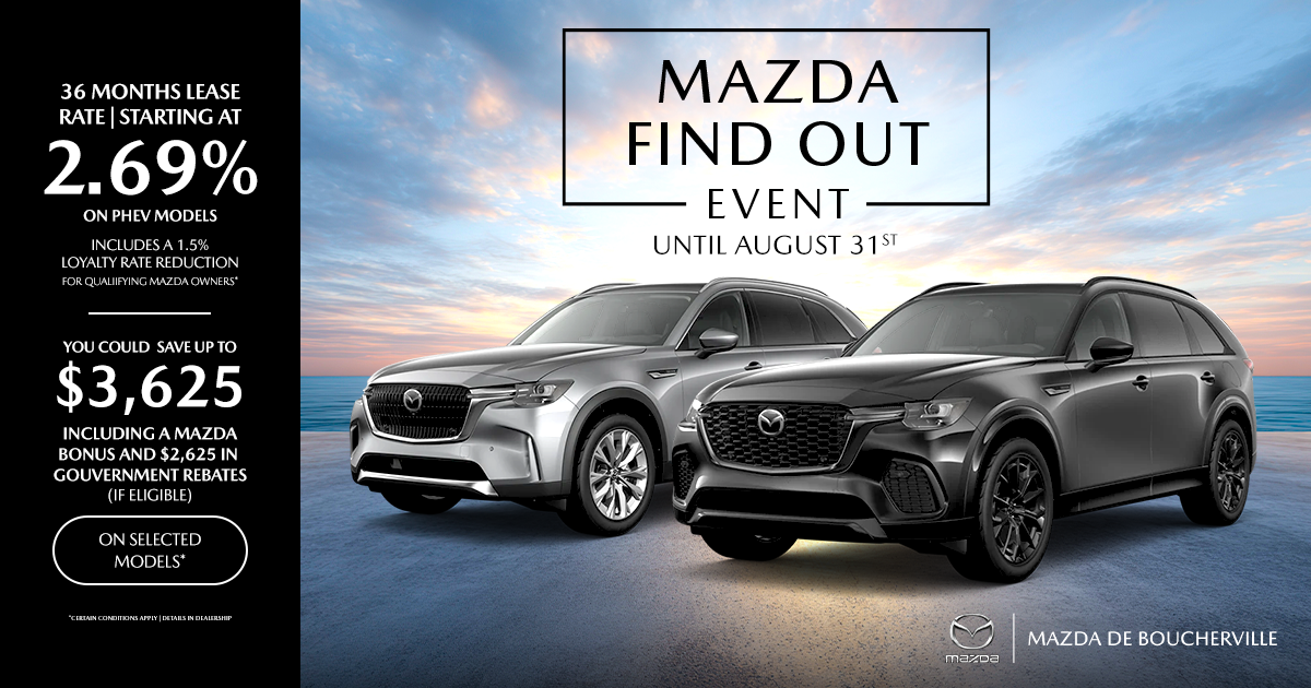 MAZDA FIND OUT EVENT !