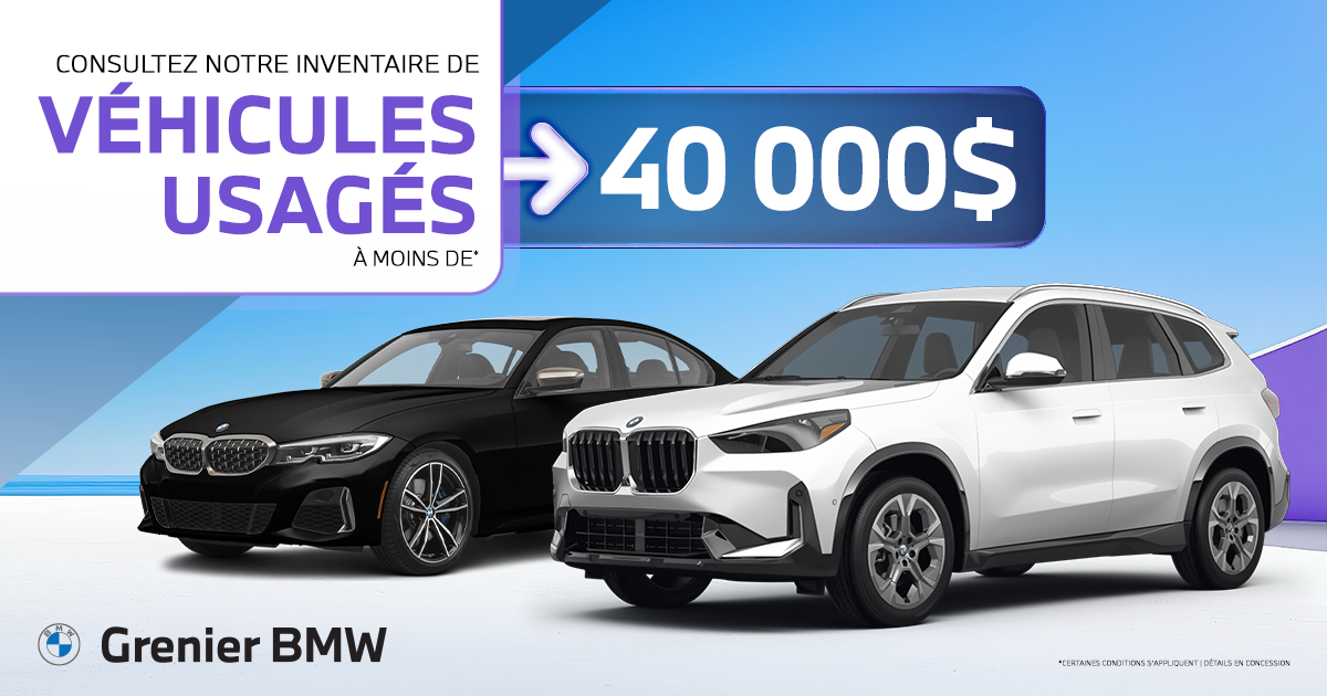 INVENTAIRE À MOINS DE 40 000$ !