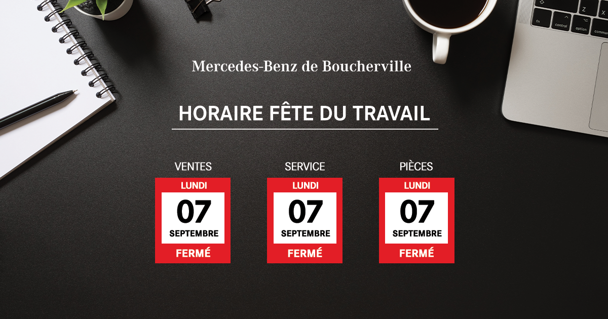 HORAIRE FÊTE DU TRAVAIL
