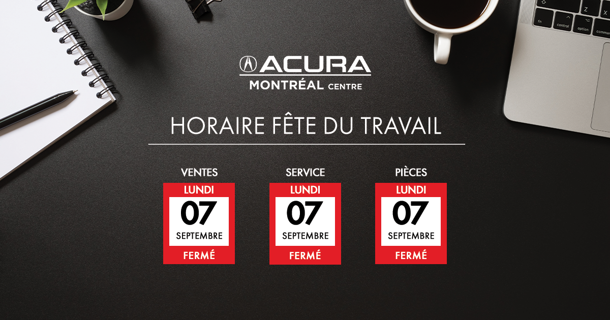HORAIRE FÊTE DU TRAVAIL