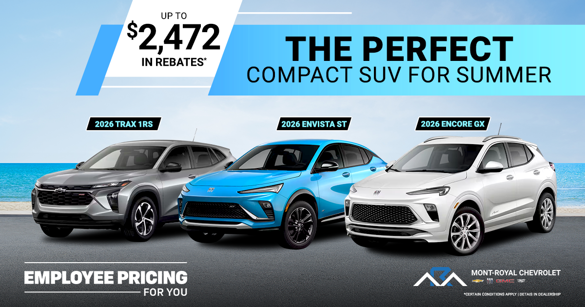 THE PERFECT COMPACT SUV FOR SUMMER !