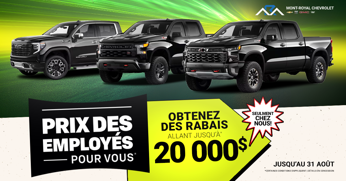 ÉVÉNEMENT PRIX DES EMPLOYÉS POUR VOUS !