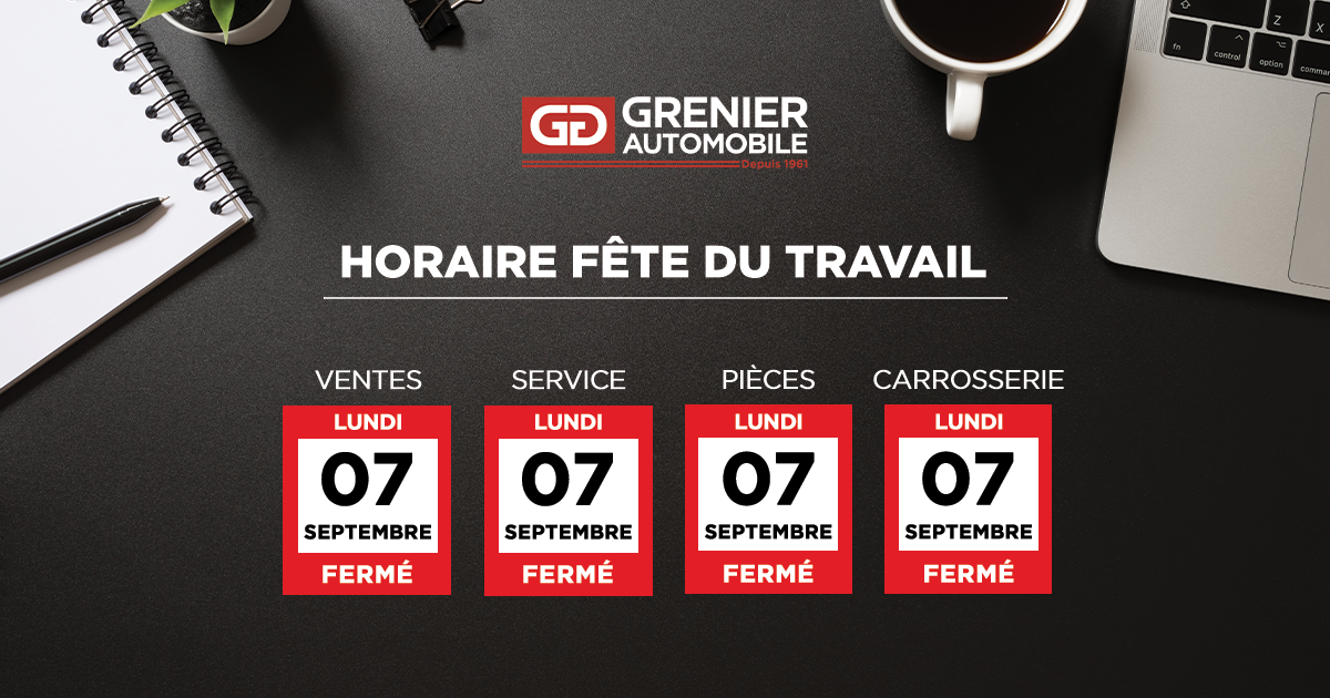 HORAIRE FÊTE DU TRAVAIL