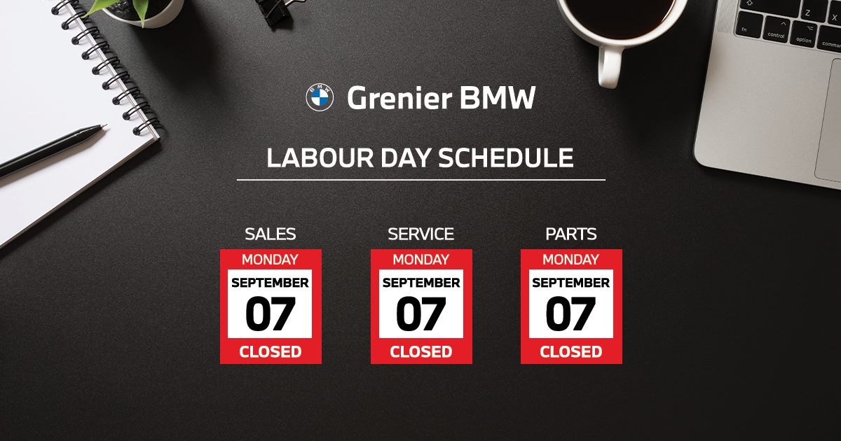 LABOUR DAY SCHEDULE