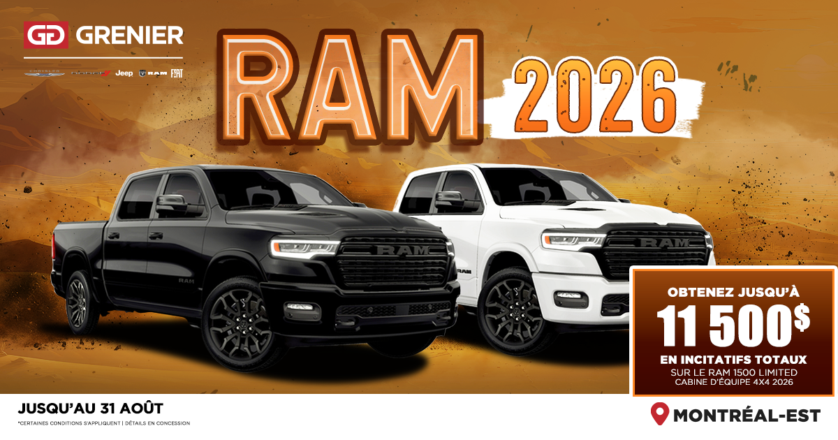 RAM 2026 !