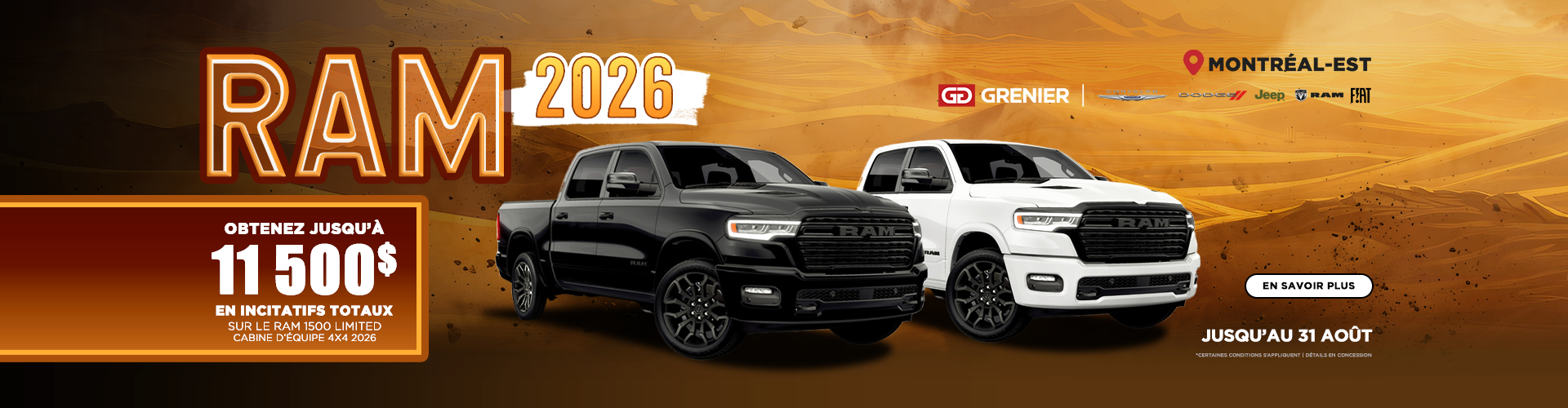RAM 2026 ! RAM 2026 !