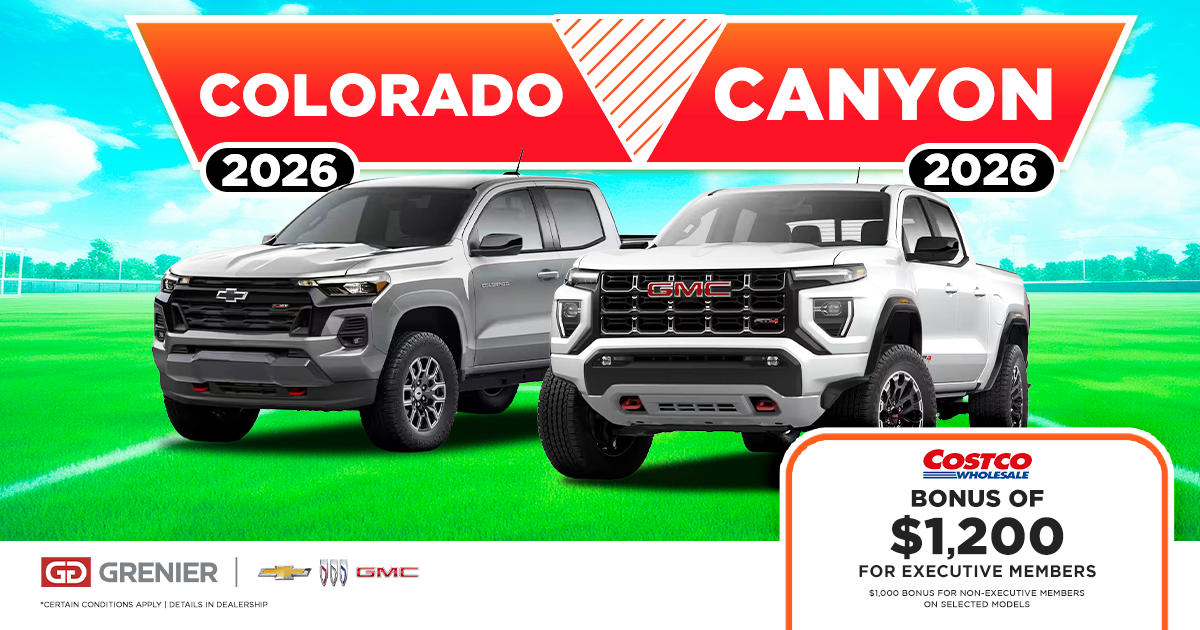 2026 COLORADO & CANYON !