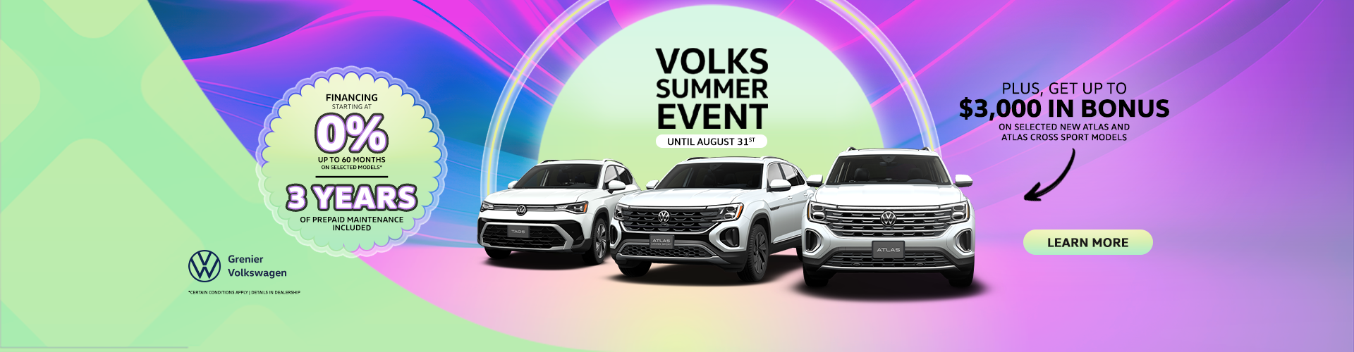 VOLKS SUMMER EVENT !