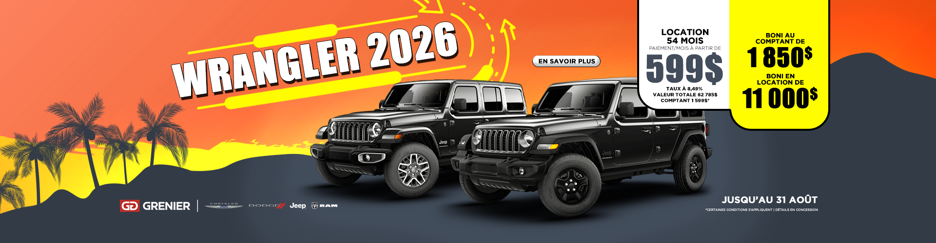WRANGLER 2026 ! WRANGLER 2026 !