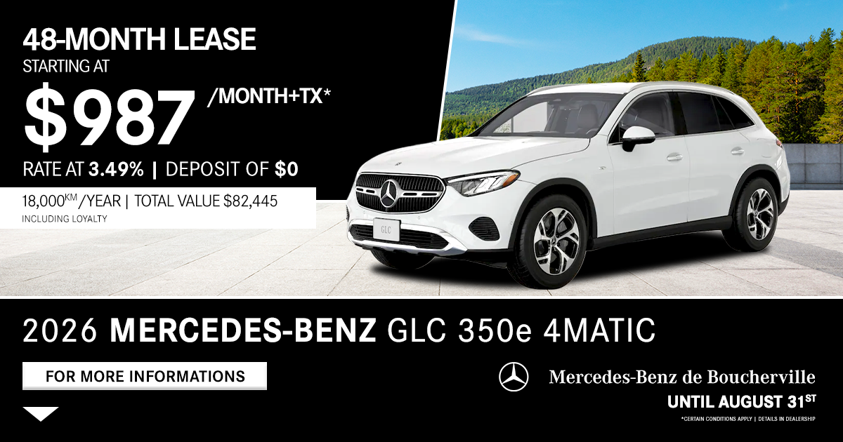 2026 GLC 350e 4MATIC