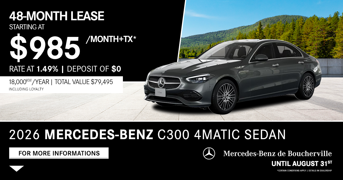 2026 C300 4MATIC SEDAN