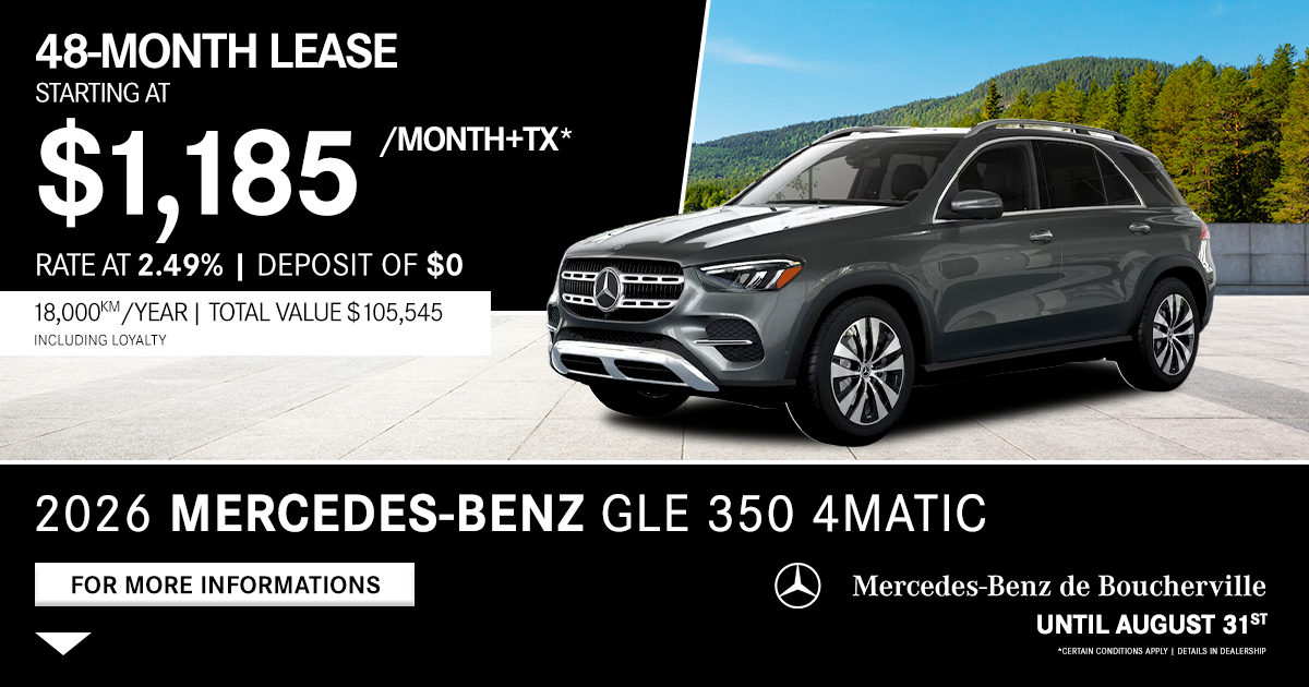 2026 GLE 350 4MATIC