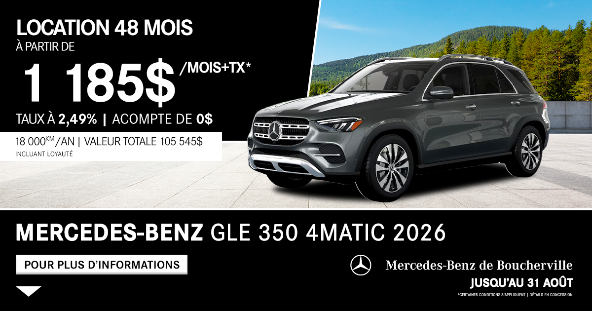 GLE 350 4MATIC 2026