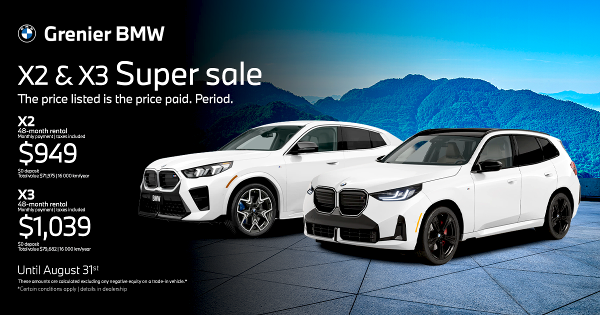 X2 & X3 SUPER SALE !