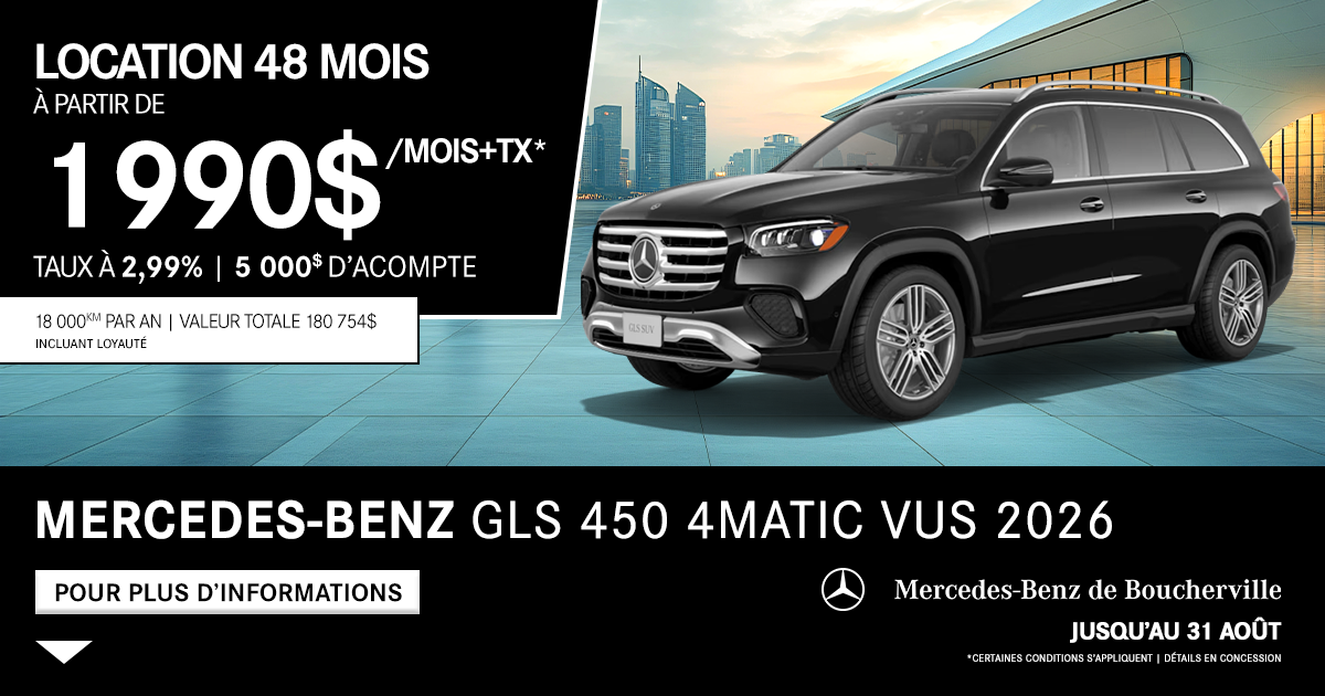 GLS 450 4MATIC VUS 2026