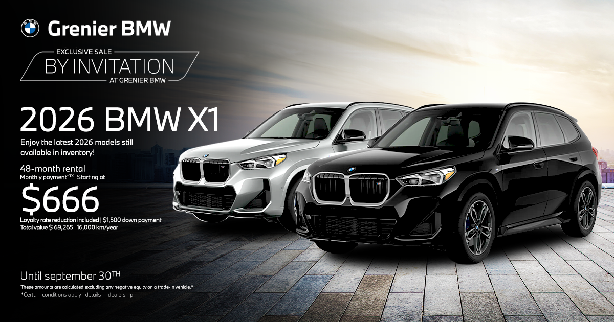 2026 BWM X1 !