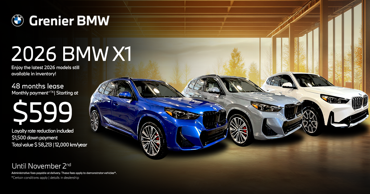 2026 BWM X1 !