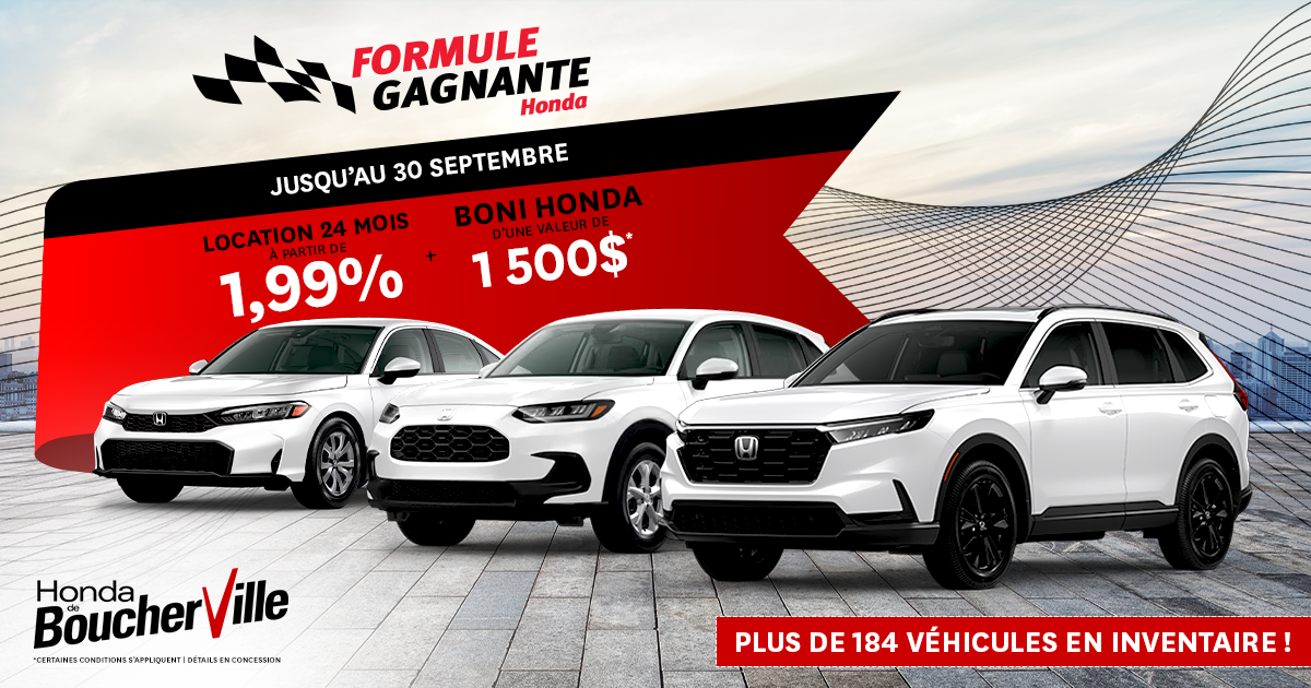 FORMULE GAGNANTE !