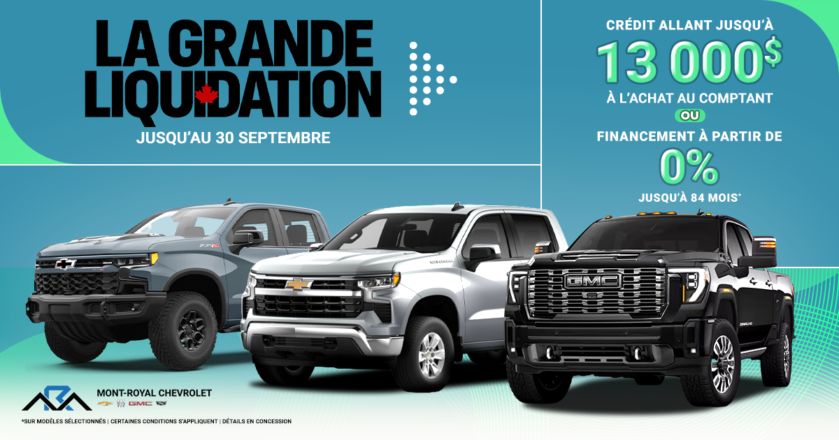 LA GRANDE LIQUIDATION !