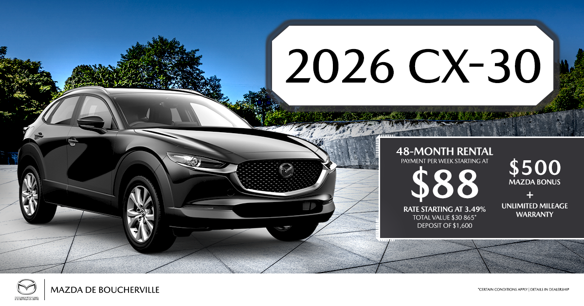 2026 CX-30 !