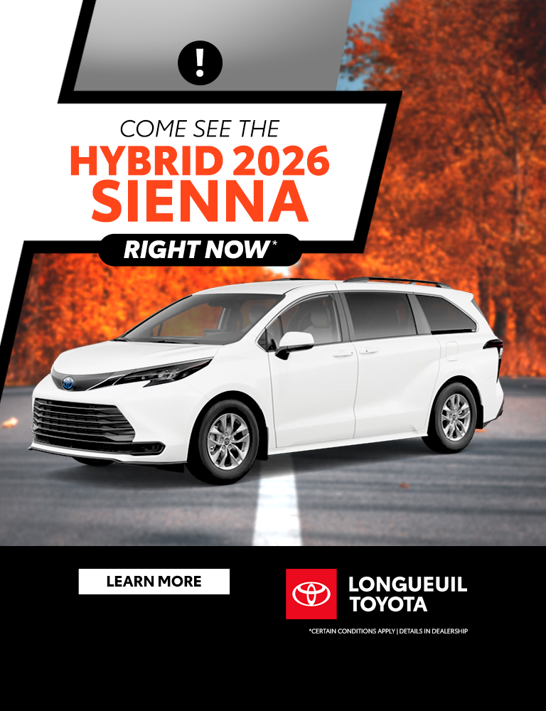 COMME SEE THE 2026 HYBRID SIENNA !