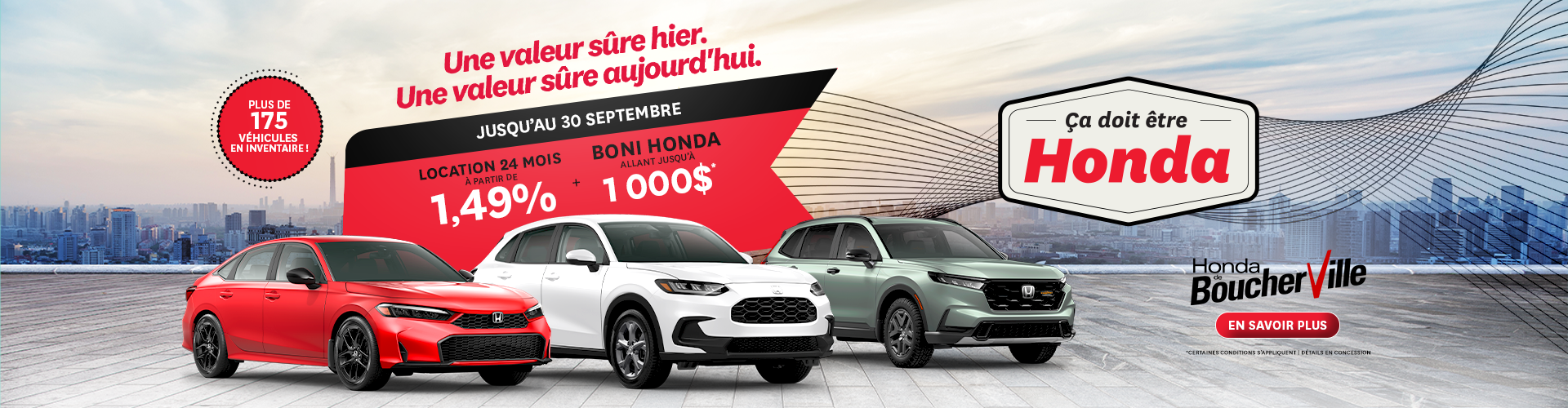 ÇA DOIT ÊTRE HONDA !